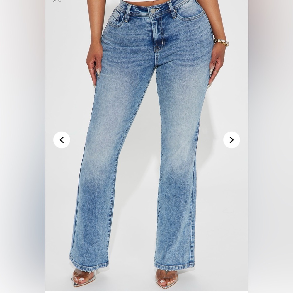 Brand new FN LIGHT WASH JEANS